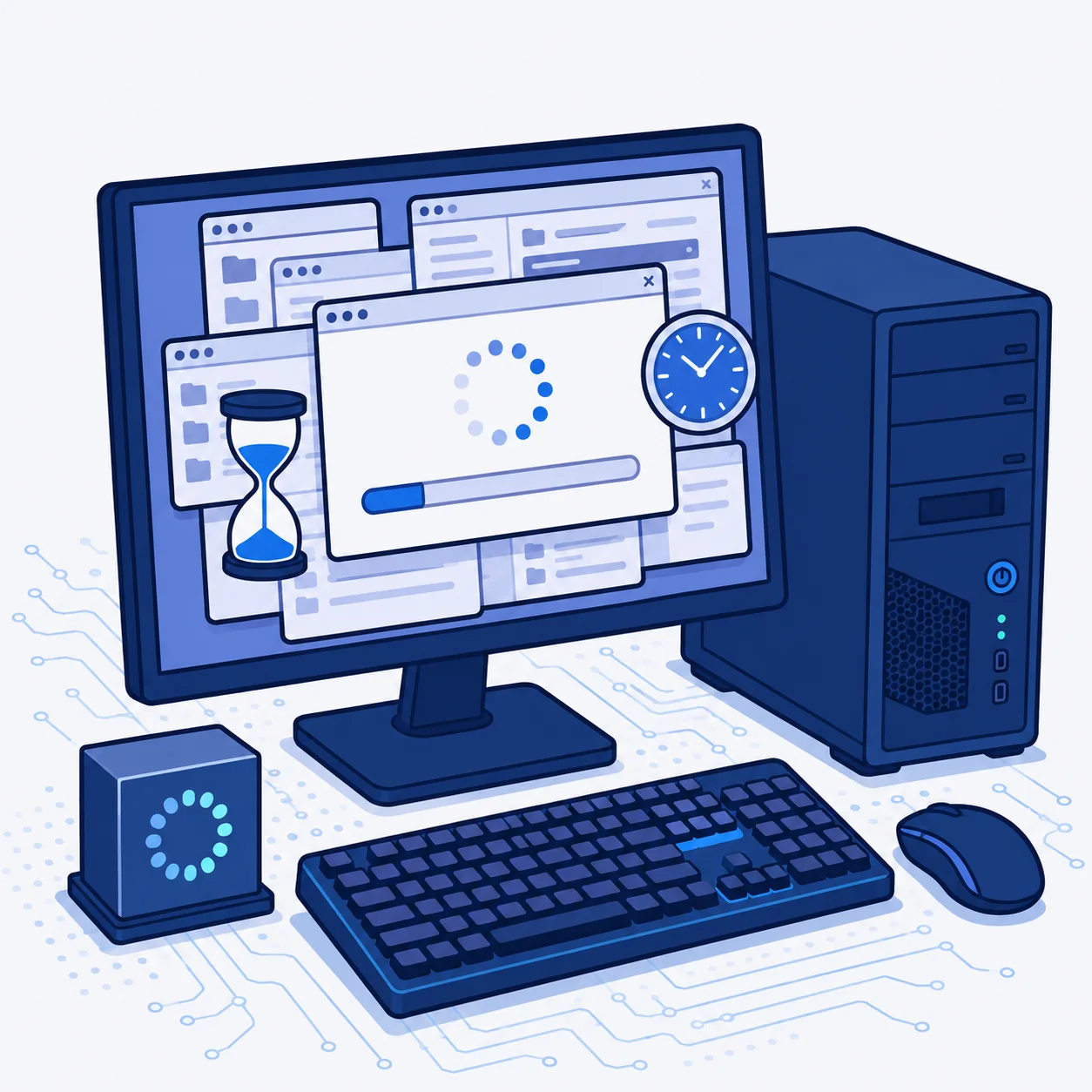 PC de bureau très lent